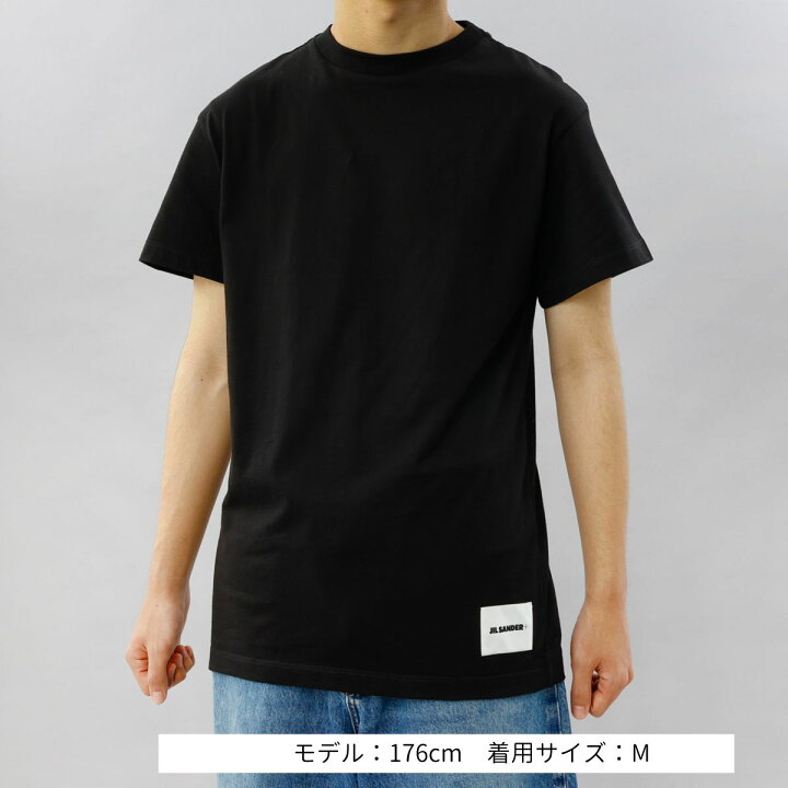 楽天市場】ジルサンダー JIL SANDER Tシャツ 半袖 メンズ 同色3枚 
