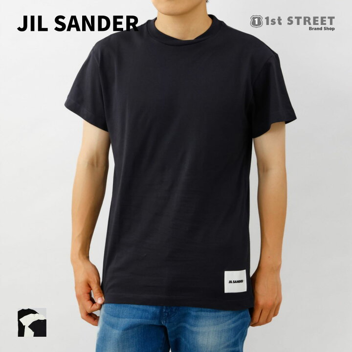 楽天市場】ジルサンダー JIL SANDER Tシャツ 半袖 メンズ 3色セット 