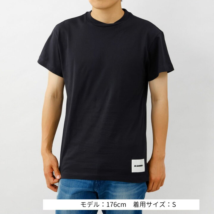 楽天市場】ジルサンダー JIL SANDER Tシャツ 半袖 メンズ 3色セット  