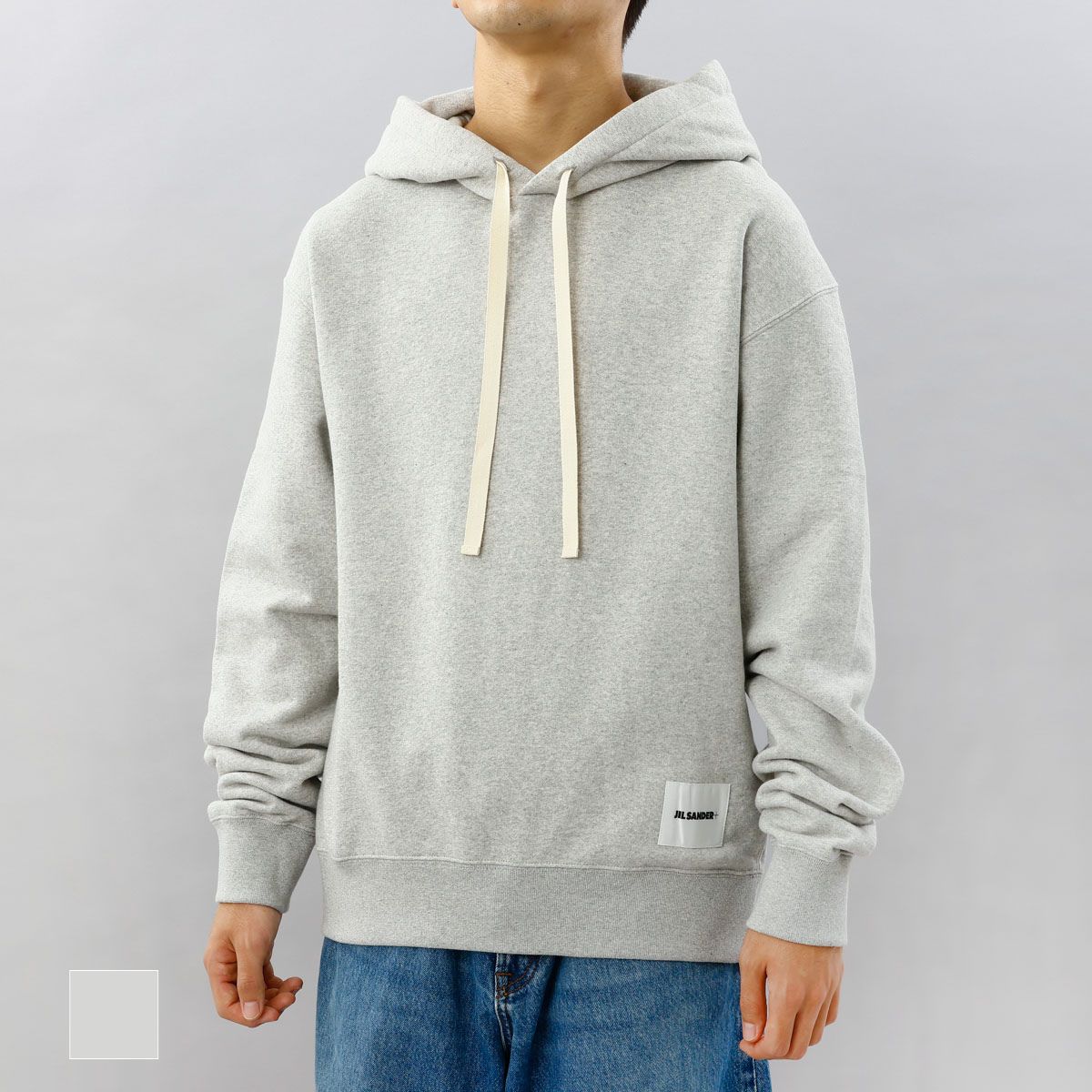 ジルサンダー JIL SANDER パーカー メンズ フーディー 長袖 コットン ロゴ シンプル 人気 おしゃれ ブランド 高級 J47GU0105 J20010