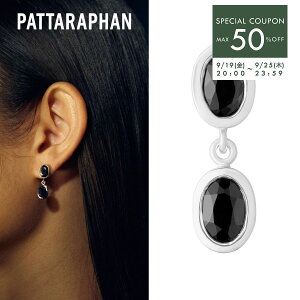 yK̔Xzpb^p PATTARAPHAN sAX ANZT[ WG[ X^[OVo[ ubNTt@CA Ўp uh ^C Mtg v[g  6-E03 BABY DUOYING EARRINGS BLACK 