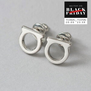 tFK FERRAGAMO sAX K`[j Vo[ uh  ANZT[ 760120 696433 ORECCHINI STUD GANCIO DIA8 PALLADIOLUC fB[X