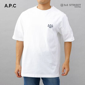 アーペーセー A.P.C. Tシャツ ラグラン ティーシャツ クルーネック ブランドロゴ ロゴ シンプル 高級 H26258 COEZC AAB メンズ