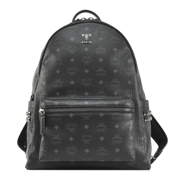 楽天市場 エムシーエム Mcm バックパック リュック メンズ レディース スターク40cm サイドスタッズ付 ヴィセトス ブラック Mmkaave09 Stark Backpack 40 Bk001 Black 1st Street