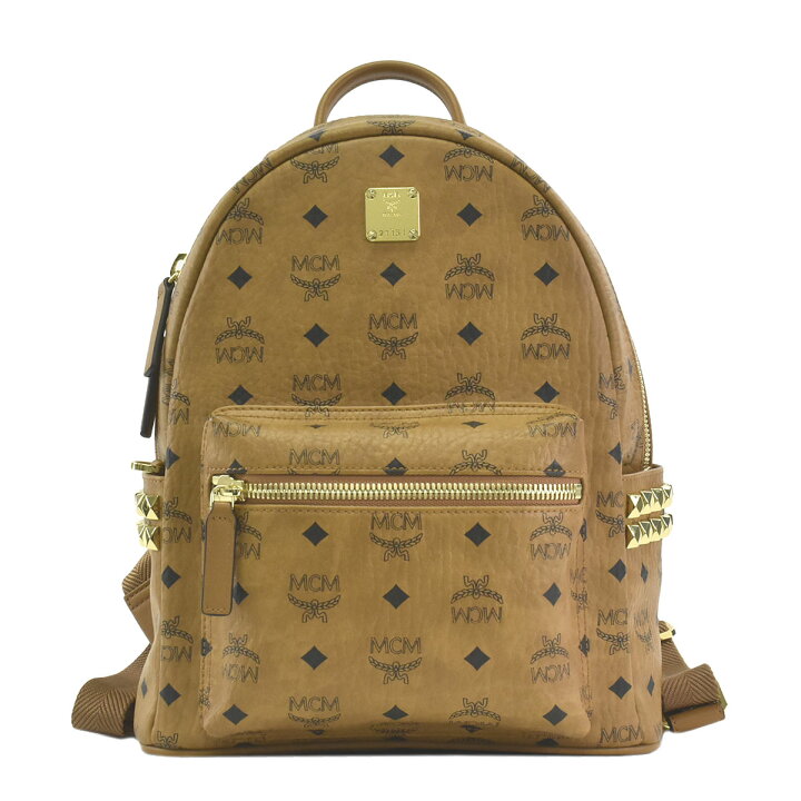楽天市場 エムシーエム Mcm バックパック スターク リュック メンズ レディース キャメル Mmkaave15 Stark Backpack 32 Co001 Cognac 1st Street