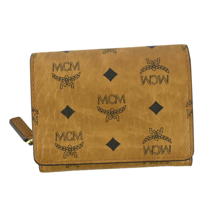 楽天市場 エムシーエム Mcm 三つ折り財布 3つ折小銭付き財布 コンパクトウォレット メンズ レディース ３つ折り財布 ミニ財布 コンパクト モノグラム ヴィセトスオリジナル キャメル Mysbsvi01 Visetos Original Flap Wallet Tri Fold Mini Co001 Cognac 1st Street