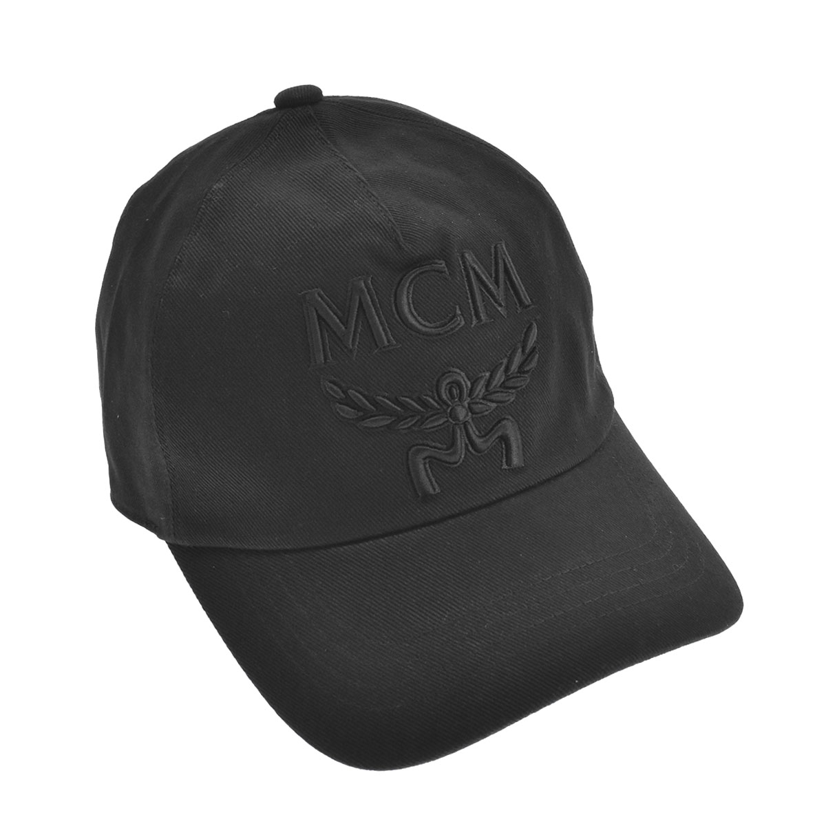 【送料無料】あす楽対応！ エムシーエム MCM キャップ メンズ レディース ブラック MECBSMM02 MCM COLLECTION CAP 01 BK001 BLACK