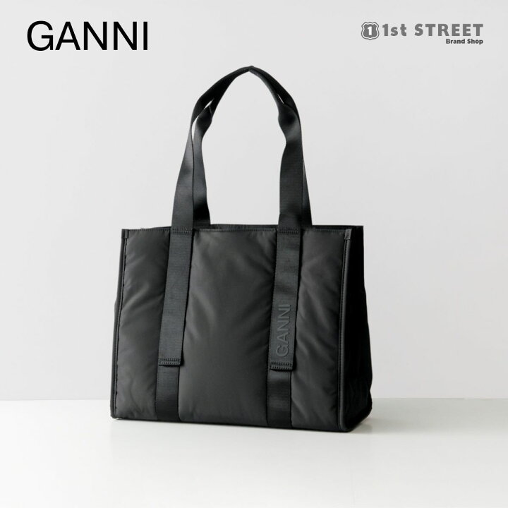 楽天市場】ガニー GANNI トートバッグ バッグ ミディアム ハンドバッグ  