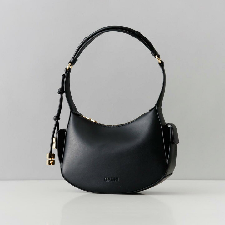 楽天市場】ガニー GANNI ハンドバッグ レディース ブラック BLACK 