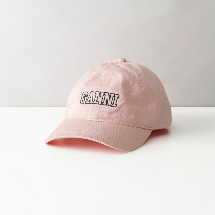 楽天市場】ガニー GANNI キャップ 帽子 ロゴ コットン ベースボール 