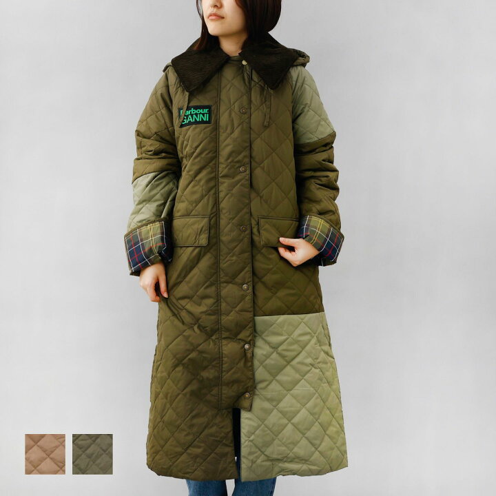 楽天市場】バブアー x ガニー Barbour x GANNI コート レディース 
