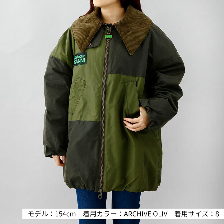 楽天市場】バブアー x ガニー Barbour x GANNI ジャケット レディース  