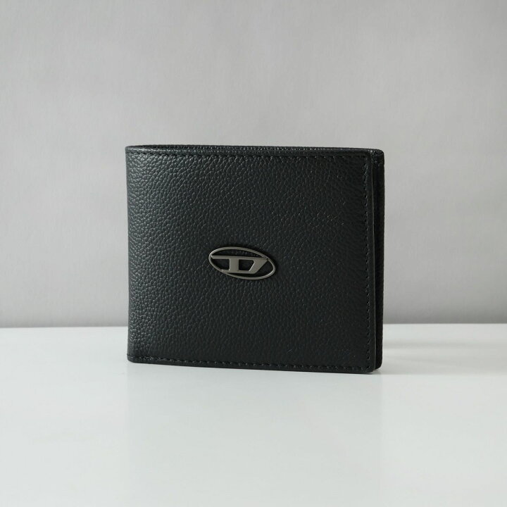 楽天市場】ディーゼル DIESEL 2つ折財布 ブラック 財布 折り財布 ロゴ 
