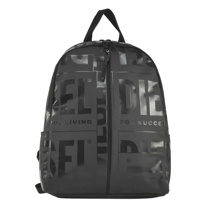 楽天市場 ディーゼル Diesel バックパック リュック メンズ レディース コーテッドポリエステル カジュアル スポーティ デイリーユース 通学 通勤 ブラック X X Bold Back Backpack T8013 1st Street