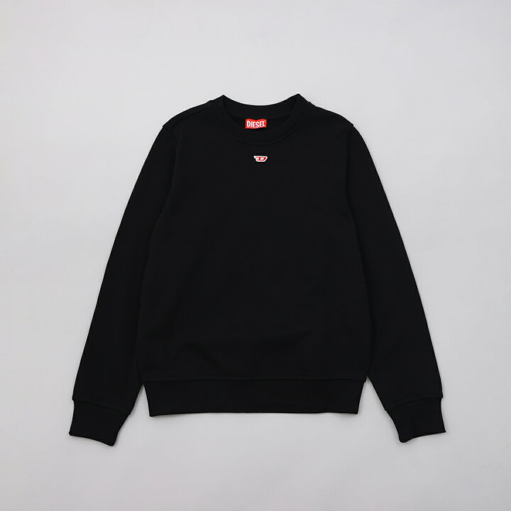 DIESEL スウェット L A01047-0KASL_S-GIRK ブラック（ディーゼル  