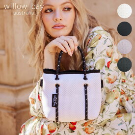 ウィローベイ WILLOW BAY TINY BOUTIQUE ハンドバッグ 2Way レディース ネオプレン ストラップ取り外し可