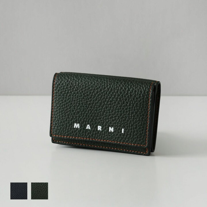 楽天市場】マルニ MARNI 3つ折財布 コインケース カードケース 小銭 