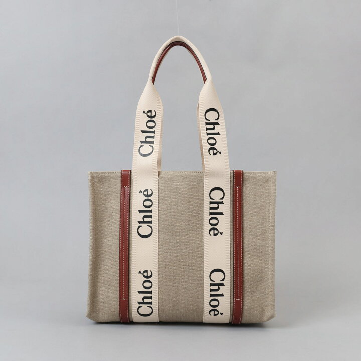 楽天市場】クロエ CHLOE トートバッグ WOODY ウッディ バッグ Mサイズ 