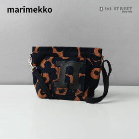 【5/25限定！2人に1人が当選★エントリーで最大100％ポイントバック】マリメッコ MARIMEKKO ショルダーバッグ バッグ クロスボディ ななめがけ ウニッコ 花柄 北欧 人気 おしゃれ ブランド 高級 ブラウン BROWN, DARK NAVY 865 092443MONOFORM MINI UNIKKO レディース