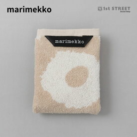 【5/25限定！2人に1人が当選★エントリーで最大100％ポイントバック】マリメッコ MARIMEKKO タオル ハンカチ タオルハンカチ 大判 ウニッコ 花柄 人気 ベージュ/ホワイト BEIGE WHITE 810 072792UNIKKO UNIKKO MINI TOWEL 30X30CM レディース【ネコポスOK(3点まで)】