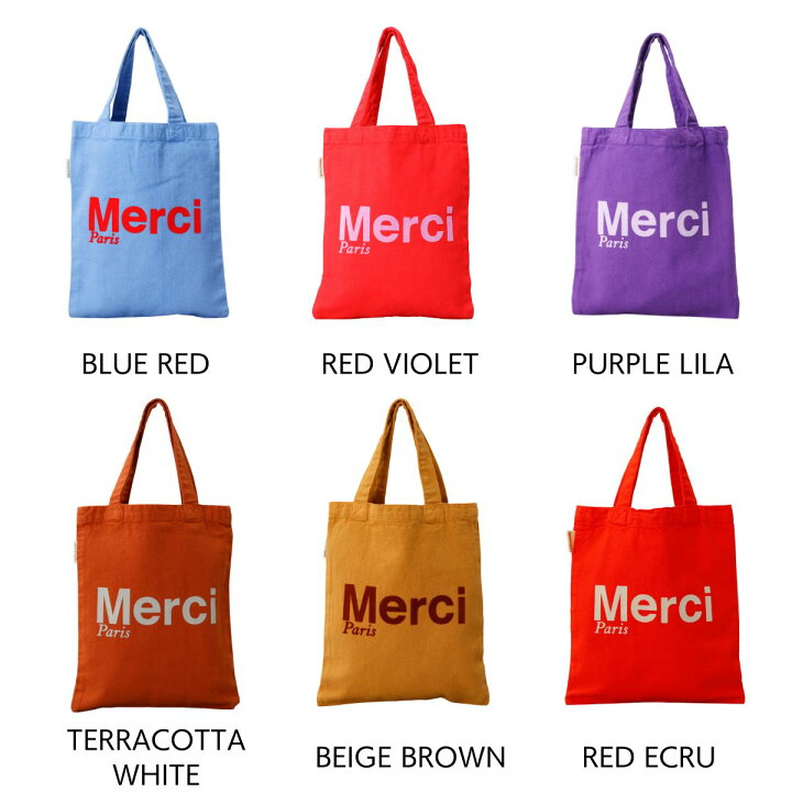 楽天市場】メルシー MERCI バッグ トートバッグ レディース メンズ 