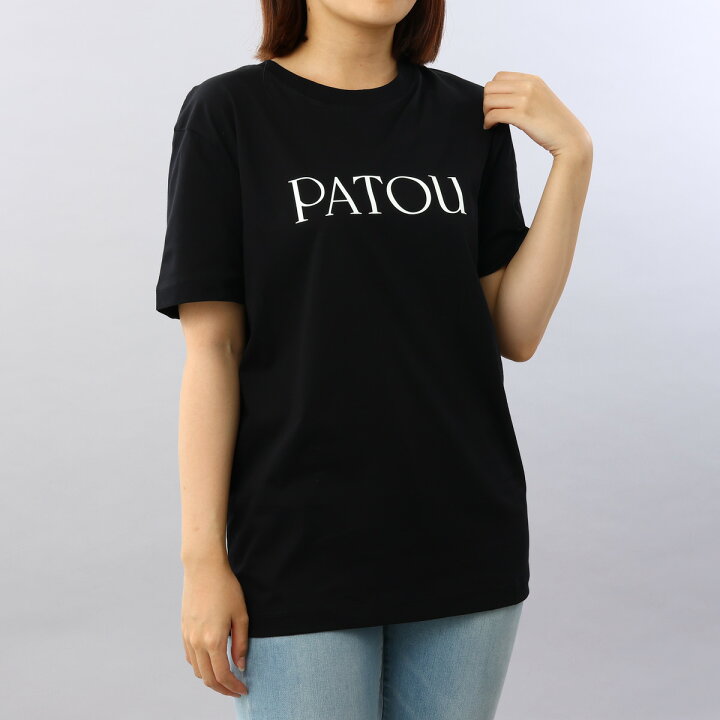 楽天市場】パトゥ PATOU Tシャツ レディース ホワイト 白 黒 ロゴ 