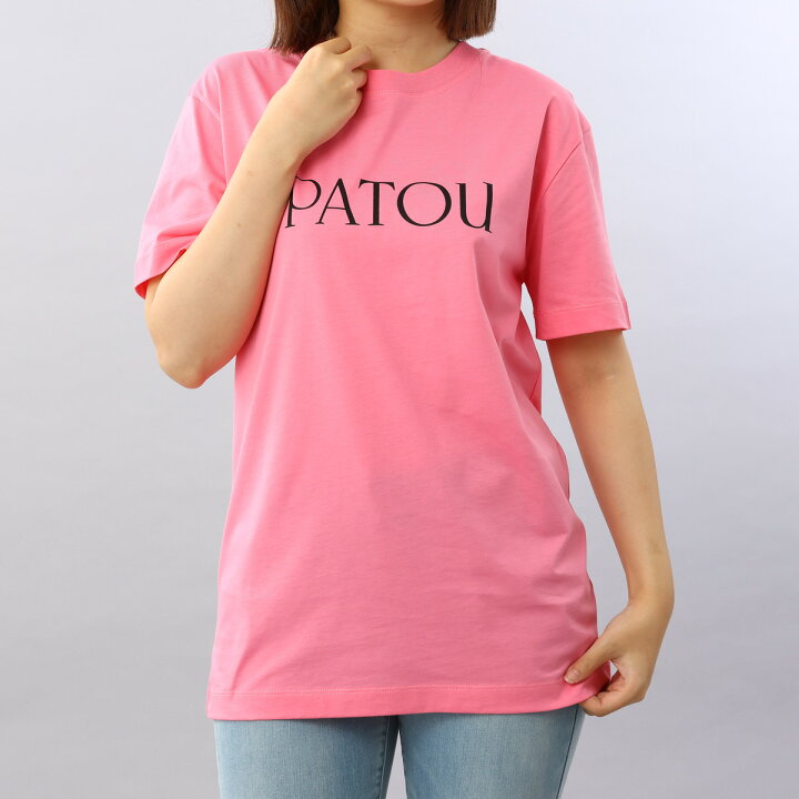 楽天市場】パトゥ PATOU Tシャツ レディース ホワイト 白 黒 ロゴ 