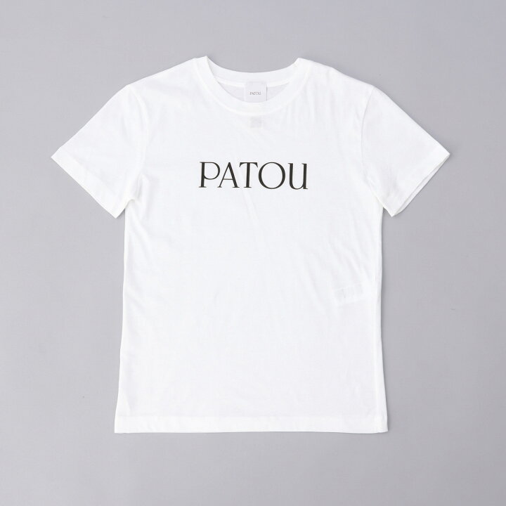 楽天市場】パトゥ PATOU Tシャツ レディース ホワイト 白 黒 ロゴ 