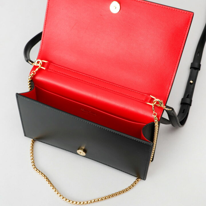 楽天市場】フェラガモ FERRAGAMO バッグ ショルダーバッグ ブラック 