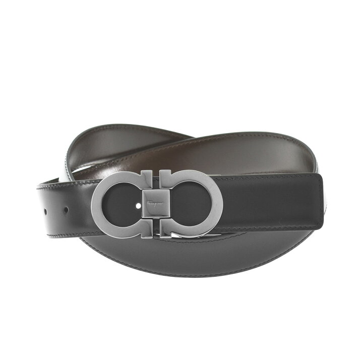 楽天市場 P5倍 4 23 時 4 28 10時 フェラガモ Ferragamo ベルト リバーシブル ベルト メンズ ブラックブラウン カット可 長さ107 117 幅3 5 ベルト穴5 Nero Auburn 1st Street