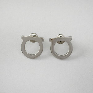 フェラガモ FERRAGAMO ピアス レディース シルバー 760119 696430 STUD GANCIO DIA12