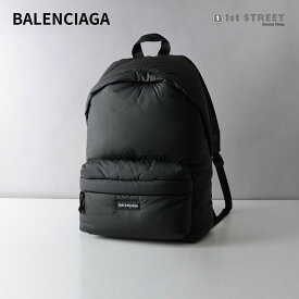 バレンシアガ BALENCIAGA バックパック ブラック リュック 黒 シンプル ナイロン 人気 503221 EXPLORER BACKPACK 2AAMC 1000 BLACK ユニセックス レディース メンズ