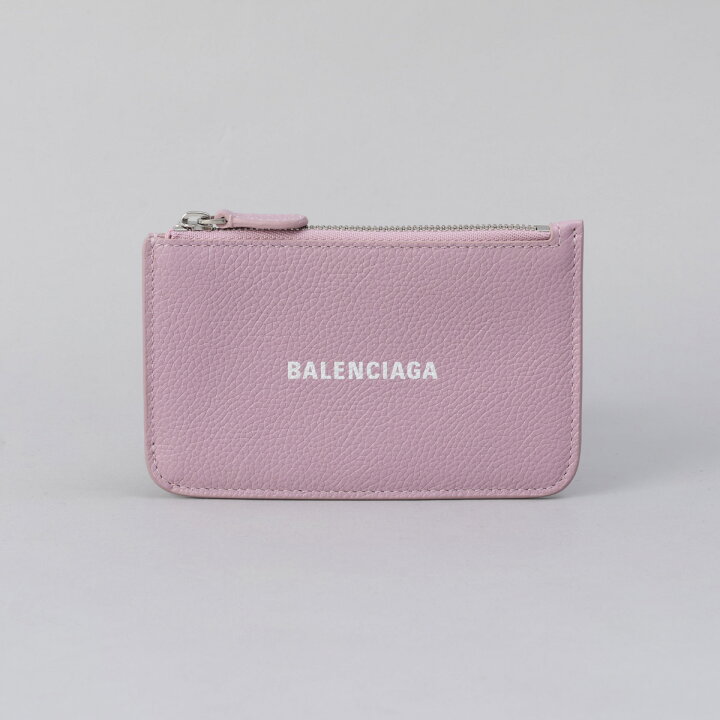 さらにお値下げ☆BALENCIAGA 関わり ネオンピンク コイン、カード  