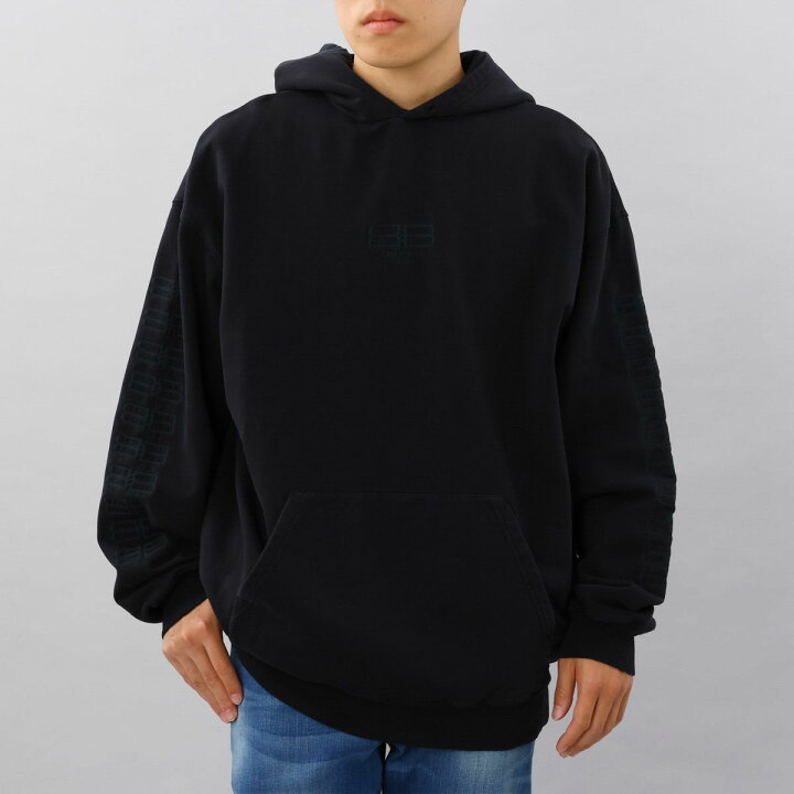 楽天市場】バレンシアガ BALENCIAGA パーカー メンズ ブラック  