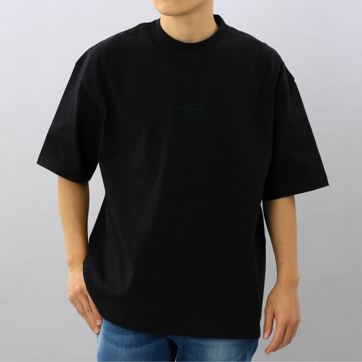 楽天市場】バレンシアガ BALENCIAGA Tシャツ ブラック MEDIUM FIT T 