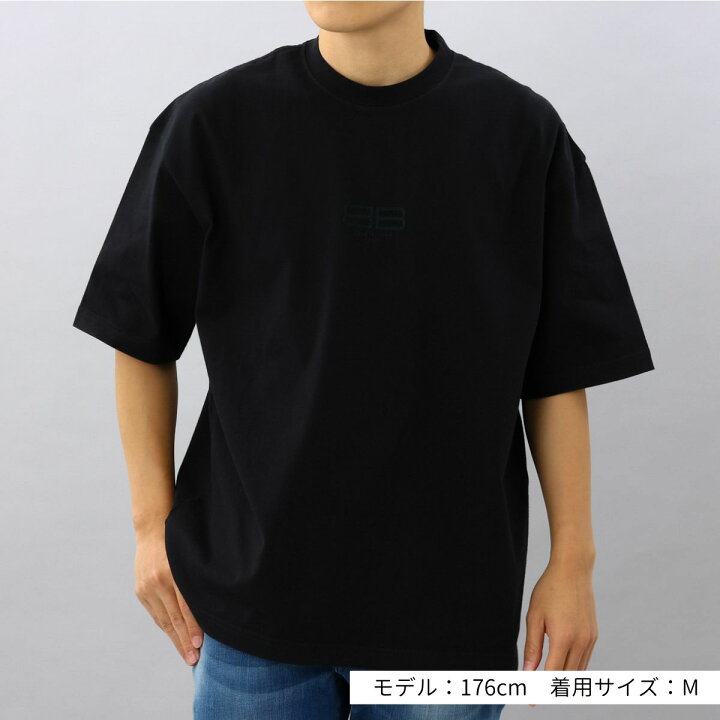 楽天市場】バレンシアガ BALENCIAGA Tシャツ メンズ ブラック  