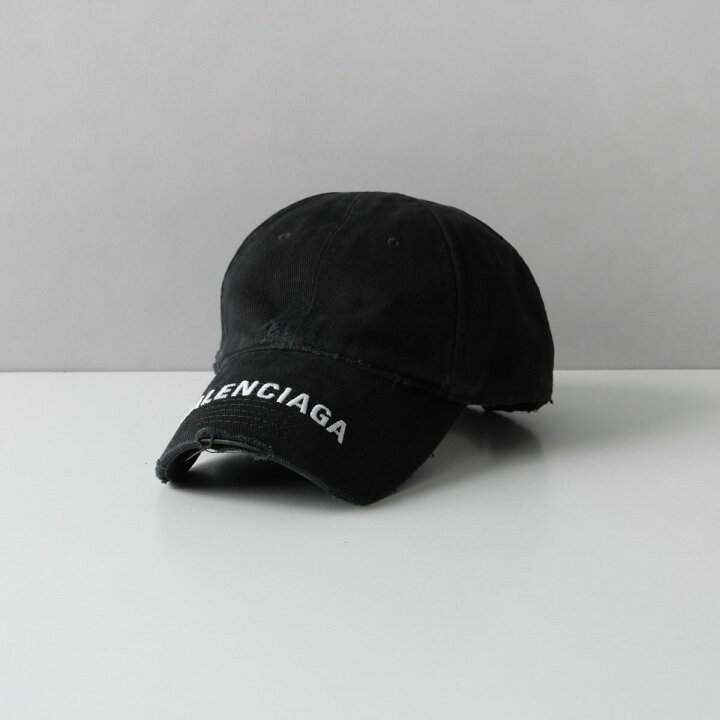 楽天市場】バレンシアガ BALENCIAGA キャップ ブラック 帽子 ブランド 