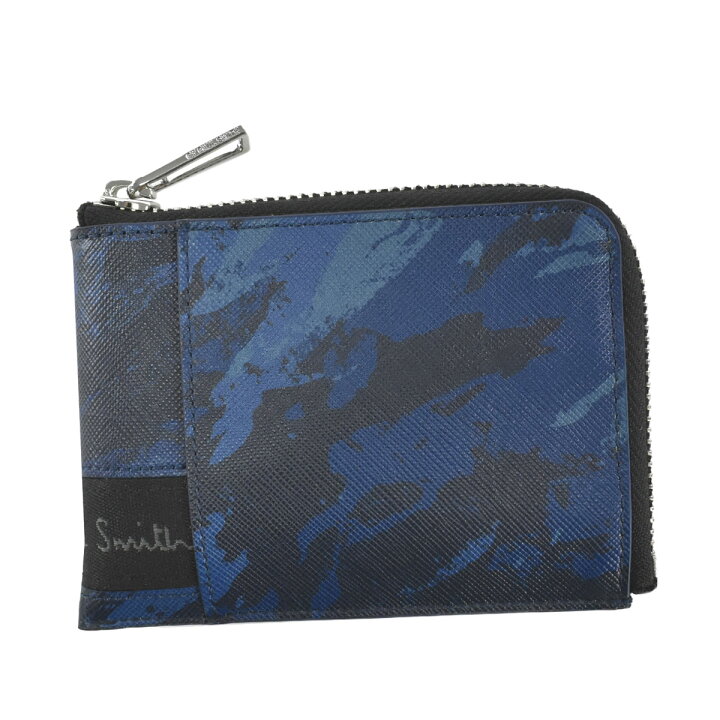 楽天市場 ポールスミス Paul Smith 小銭入れ コインケース メンズ ブルー ギフト M2a6384 Comer Zip Card Holder 41 Blue 1st Street