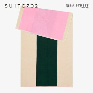 XC[g702 SUITE702 ^I oX^I 70×140cm XgCv {[_[ Jt v[g Mtg j  sN/_[NO[ PINK/DARK GREEN BATH TOWELS M&M CMMTT70PIDG fB[X Y 