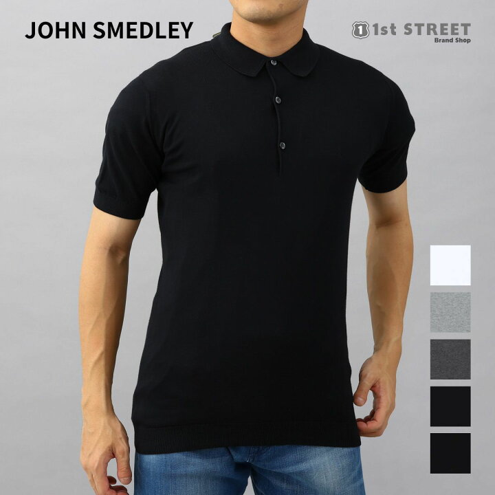 楽天市場】ジョンスメドレー JOHN SMEDLEY ニットポロシャツ メンズ 