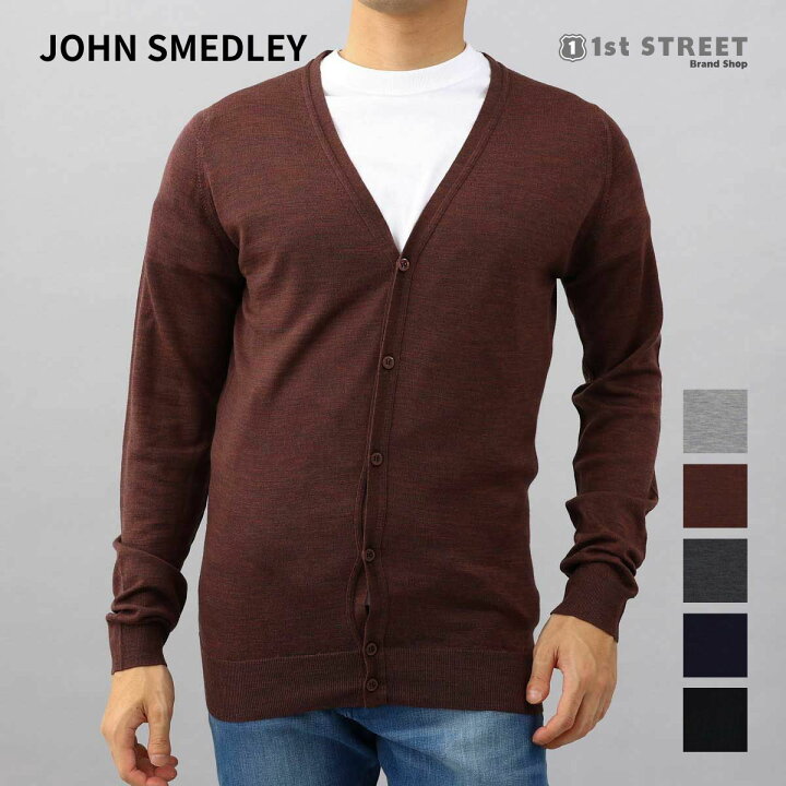 楽天市場】ジョンスメドレー JOHN SMEDLEY カーディガン メンズ 