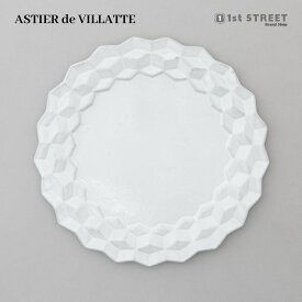 【5/25限定！2人に1人が当選★エントリーで最大100％ポイントバック】アスティエ・ド・ヴィラット ASTIER de VILLATTE プレート サイズ ケーキ皿 皿 食器 洋食器 陶器 おしゃれ ギフト ASPCBE1 CUBE