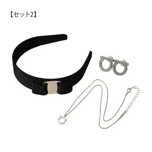  2026 FERRAGAMO tFK ANZT[ 3_Zbg fB[X g镟 wAoh J`[V lbNX y_g sAX Vo[ nbs[{bNX uh  l