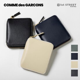 【4/1限定！2人に1人が当選★エントリーで最大100％ポイントバック】コムデギャルソン COMME DES GARCONS 2つ折財布 コンパクト財布 ミニ財布 小銭入れ付き シンプル SA2100 CLASSIC LEATHER ユニセックス レディース メンズ 男女兼用 牛革 本革 財布 小さい 財布