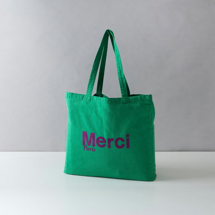 楽天市場】メルシー MERCI バッグ トートバッグ キャンバストート 大 