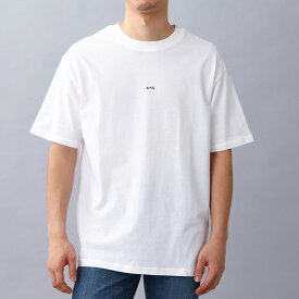 アーペーセー A.P.C. メンズTシャツ Tシャツ コットン ロゴ クルーネック ホワイト H26929 COEIO AAB T-SHIRT KYLE WHITE メンズ