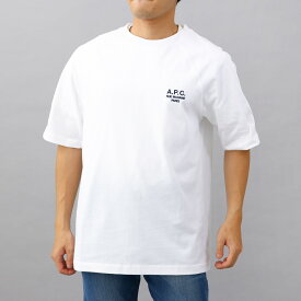 アーペーセー A.P.C. Tシャツ ラグラン ティーシャツ クルーネック ブランドロゴ ロゴ シンプル 高級 H26258 COEZC AAB メンズ