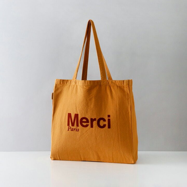 楽天市場】メルシー MERCI バッグ トートバッグ キャンバストート 大 