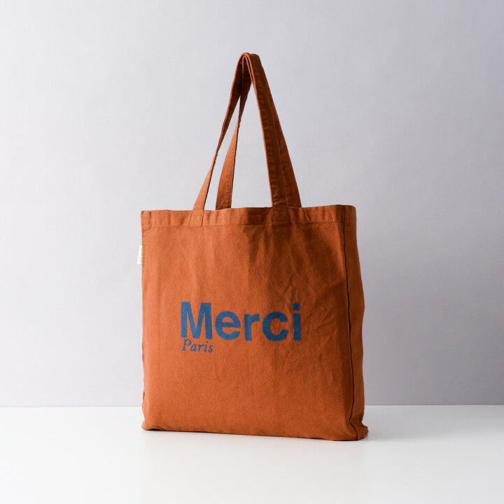 楽天市場】メルシー MERCI バッグ トートバッグ キャンバストート 大 