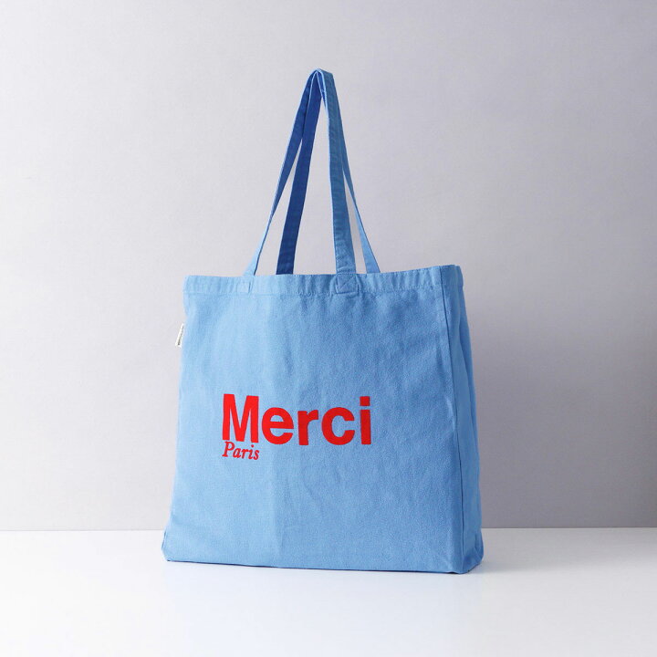 楽天市場】メルシー MERCI バッグ トートバッグ キャンバストート 大 